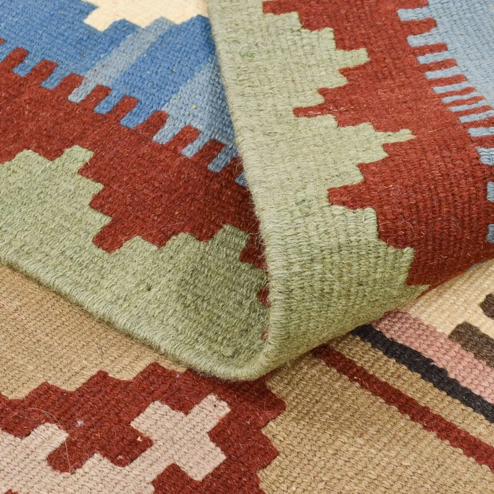 Kelimteppe - Orientalsk - 144 x 102 cm - flerfarget