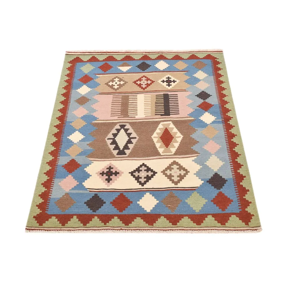 Kelimteppe - Orientalsk - 144 x 102 cm - flerfarget