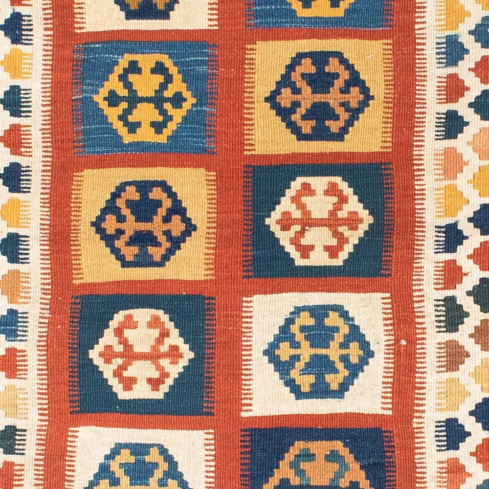 Kelimteppe - Orientalsk - 145 x 100 cm - blå