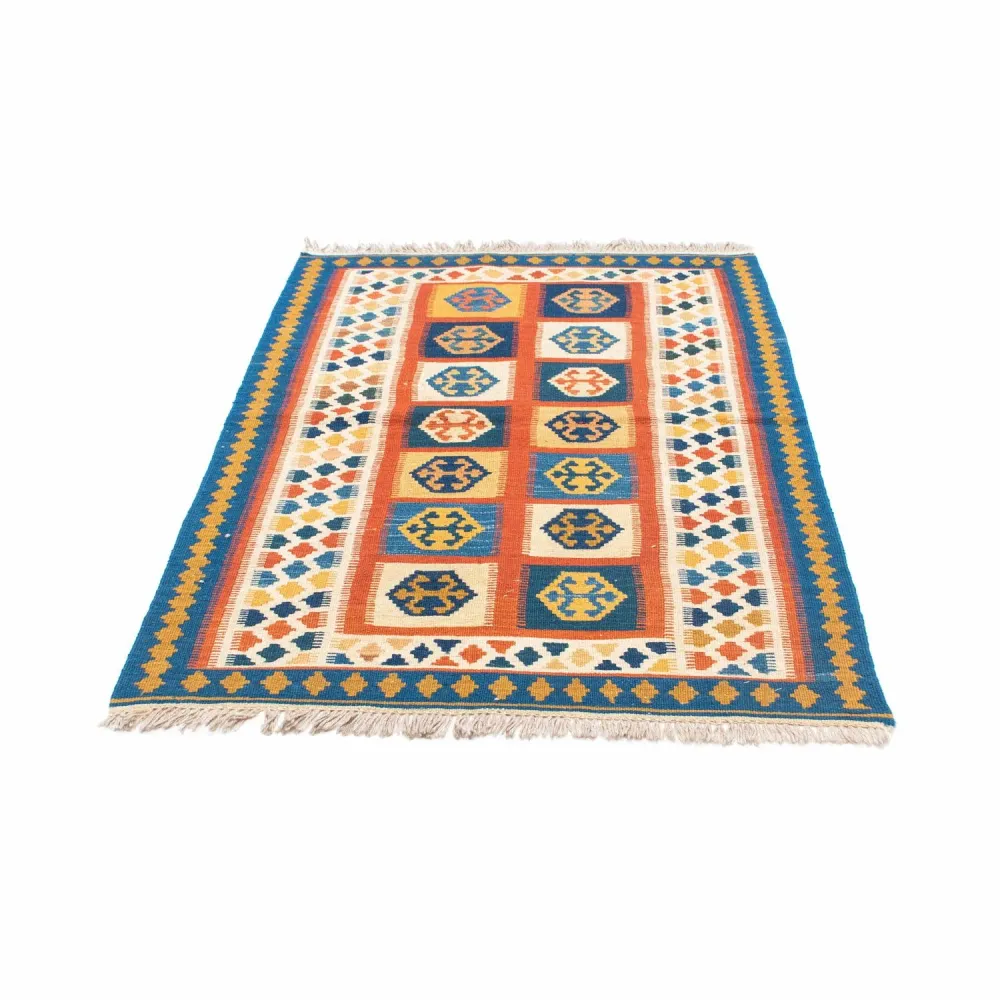 Kelimteppe - Orientalsk - 145 x 100 cm - blå
