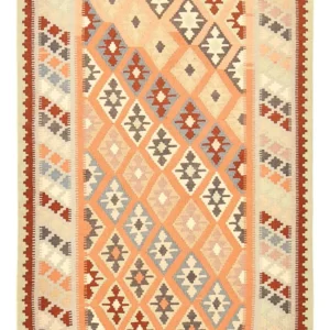 Kelimteppe - Orientalsk - 145 x 103 cm - flerfarget