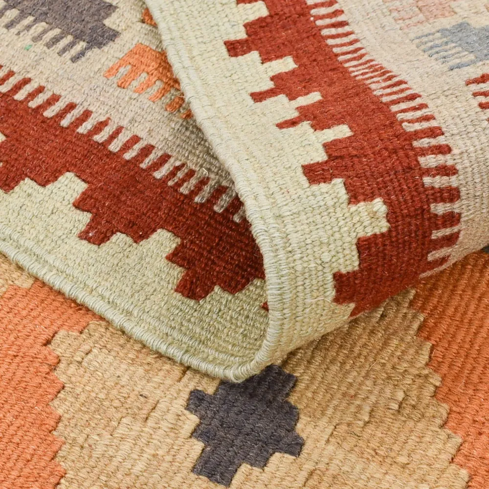 Kelimteppe - Orientalsk - 145 x 103 cm - flerfarget