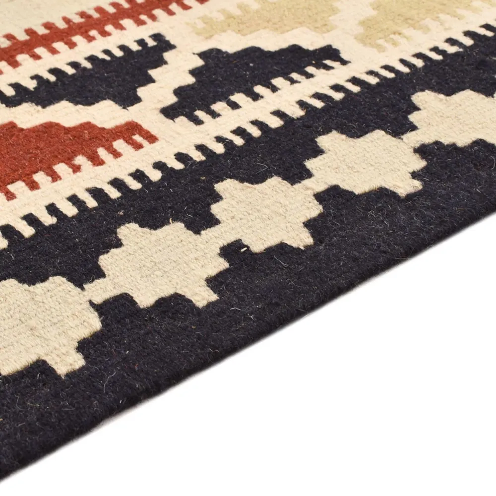 Kelimteppe - Orientalsk - 145 x 104 cm - flerfarget