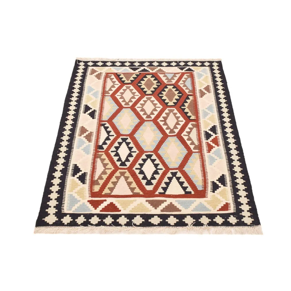 Kelimteppe - Orientalsk - 145 x 104 cm - flerfarget