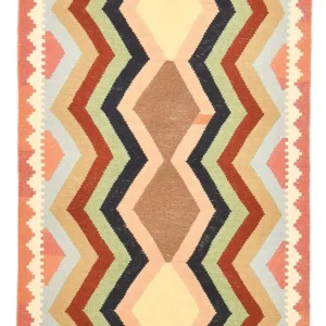 Kelimteppe - Orientalsk - 145 x 94 cm - flerfarget