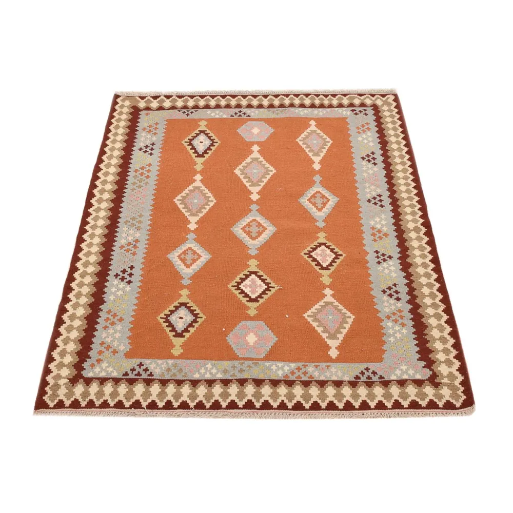 Kelimteppe - Orientalsk - 146 x 106 cm - flerfarget