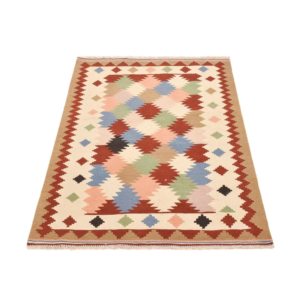 Kelimteppe - Orientalsk - 146 x 97 cm - flerfarget