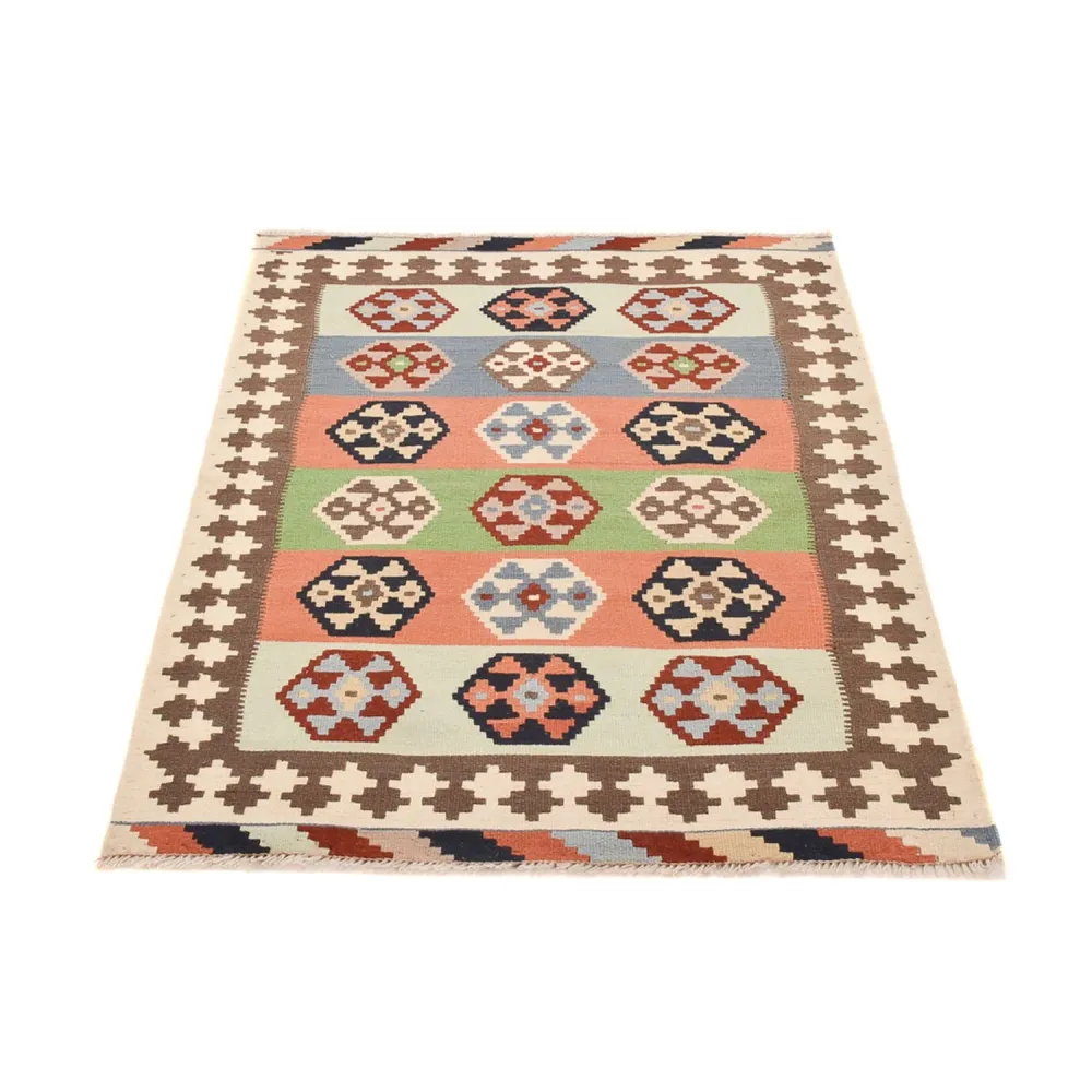 Kelimteppe - Orientalsk - 146 x 98 cm - flerfarget