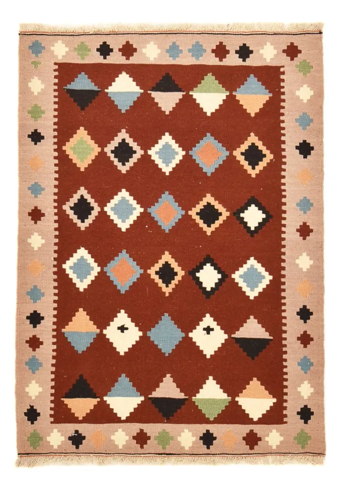 Kelimteppe - Orientalsk - 147 x 103 cm - flerfarget