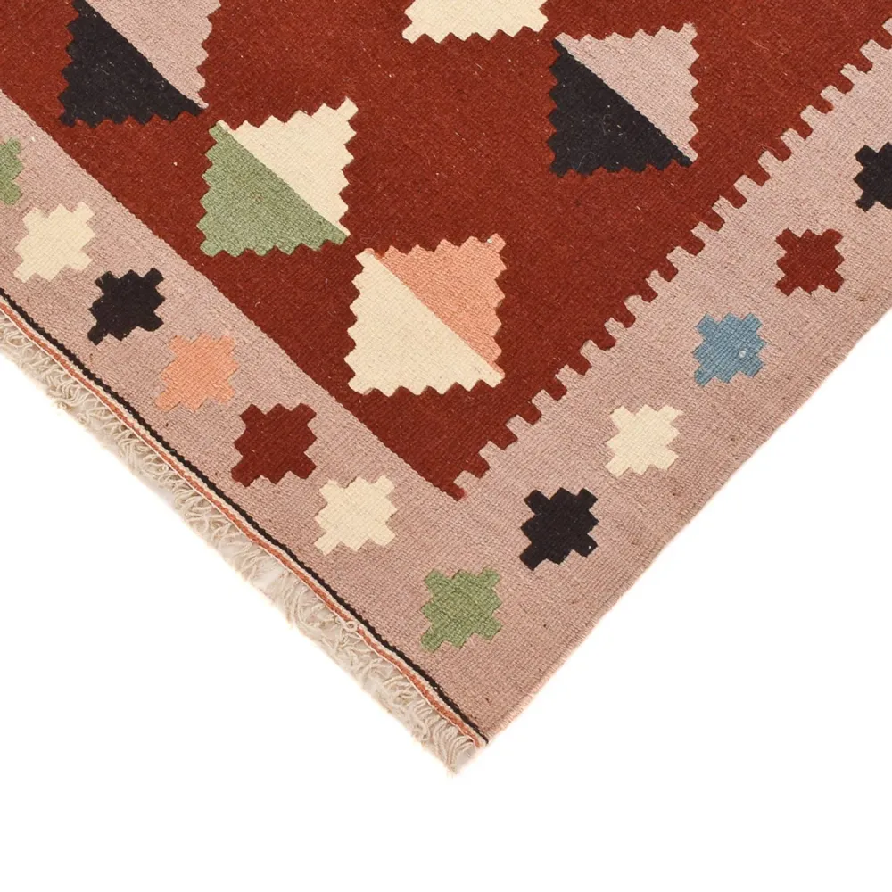 Kelimteppe - Orientalsk - 147 x 103 cm - flerfarget