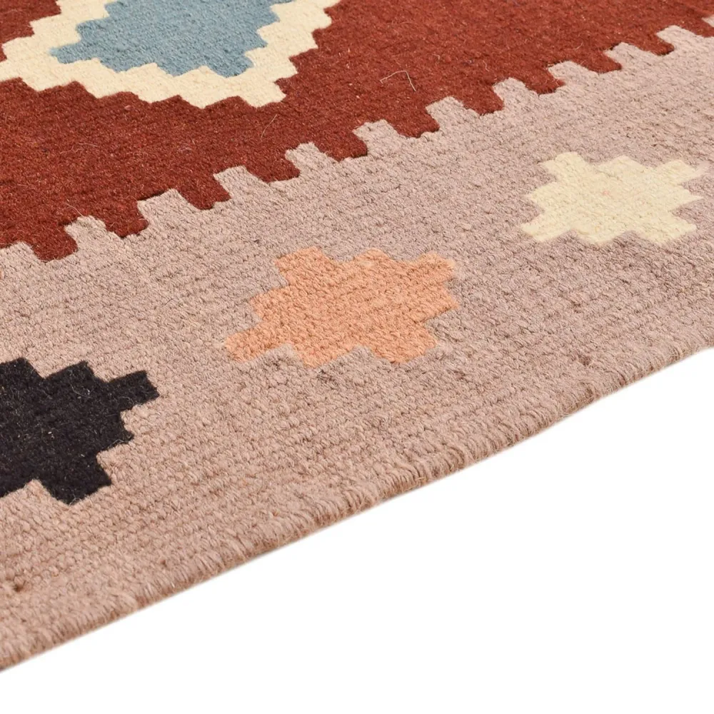 Kelimteppe - Orientalsk - 147 x 103 cm - flerfarget