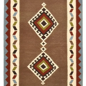 Kelimteppe - Orientalsk - 147 x 104 cm - flerfarget