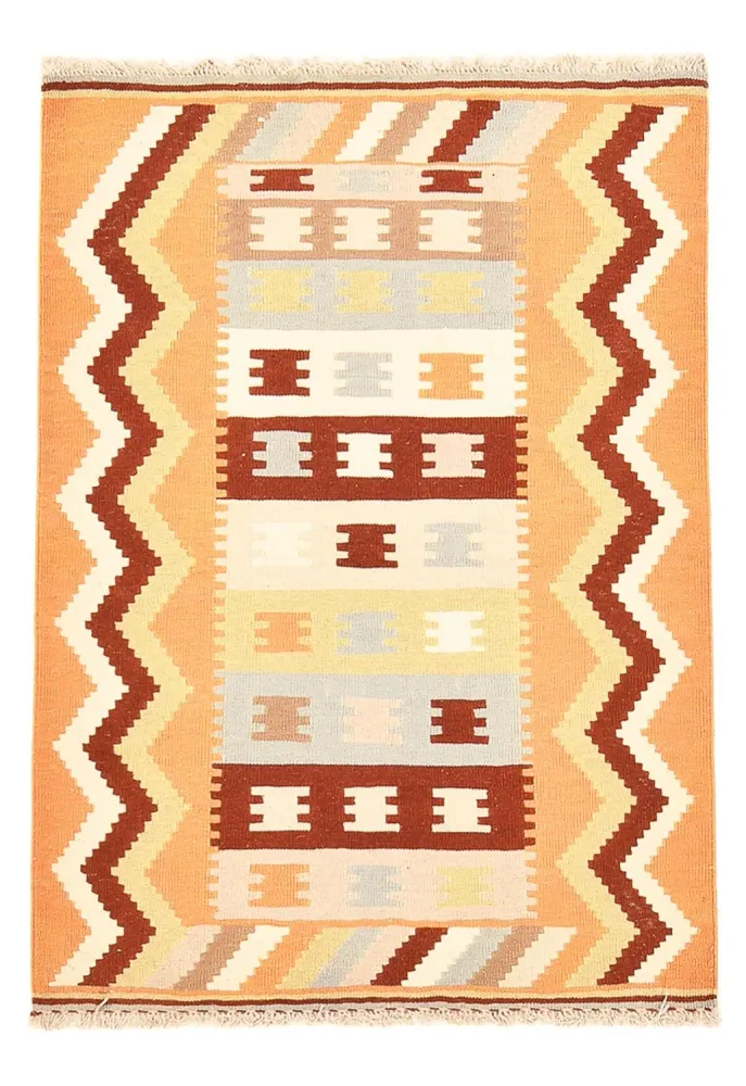 Kelimteppe - Orientalsk - 147 x 106 cm - flerfarget
