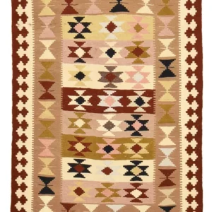 Kelimteppe - Orientalsk - 148 x 111 cm - flerfarget