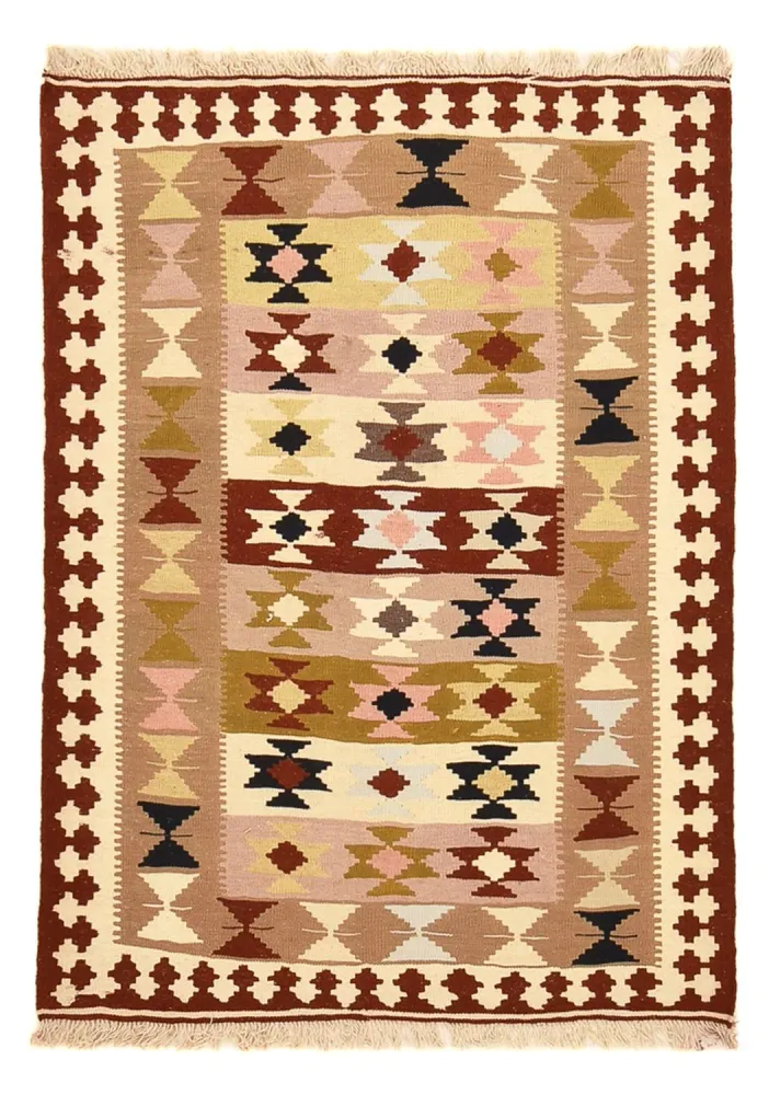 Kelimteppe - Orientalsk - 148 x 111 cm - flerfarget