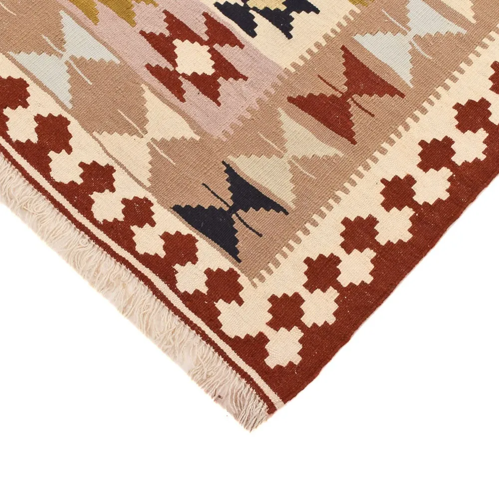 Kelimteppe - Orientalsk - 148 x 111 cm - flerfarget