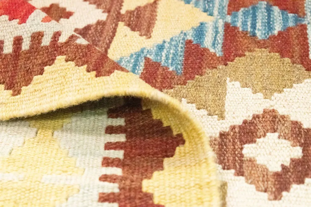 Kelimteppe - Orientalsk - 149 x 103 cm - beige