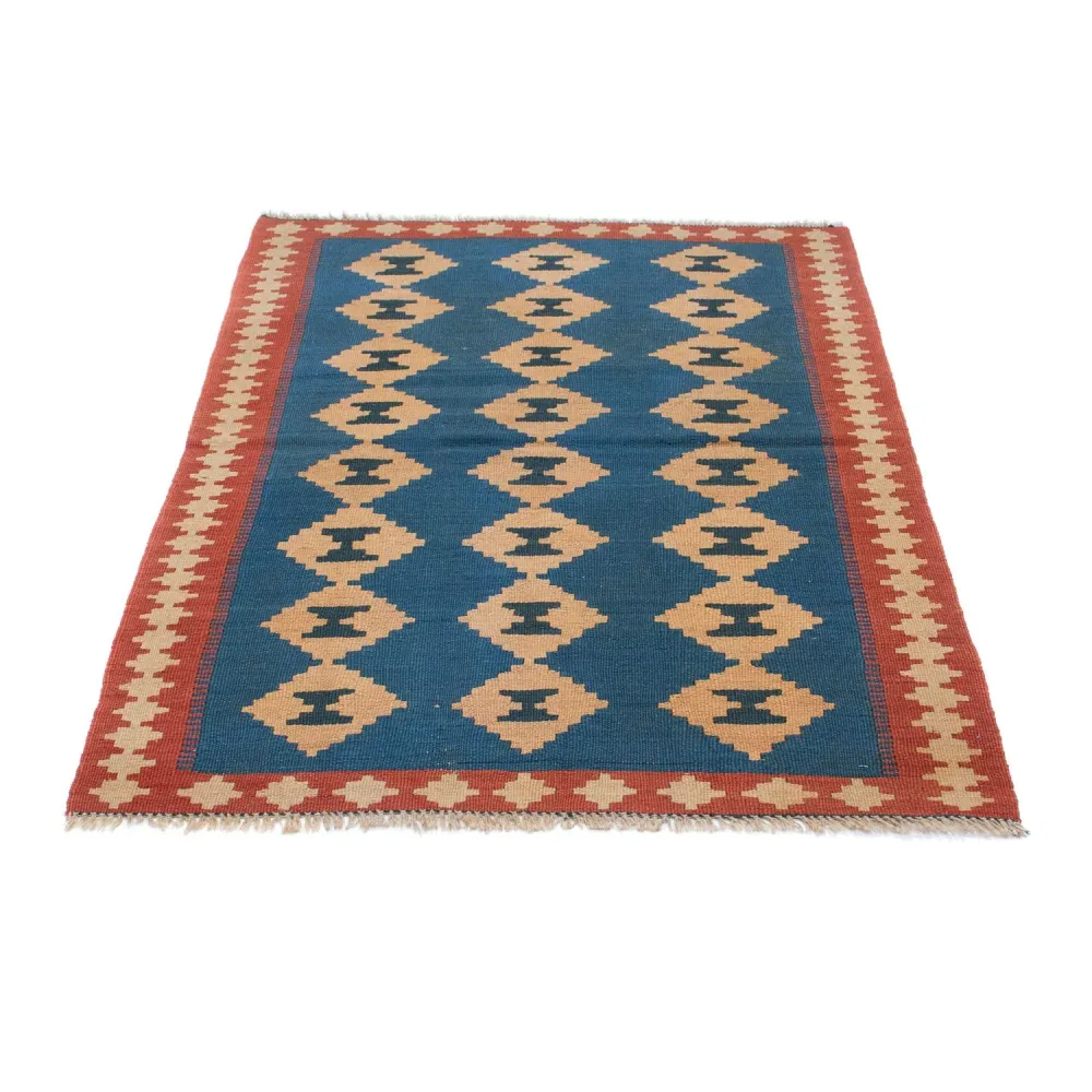 Kelimteppe - Orientalsk - 149 x 98 cm - blå
