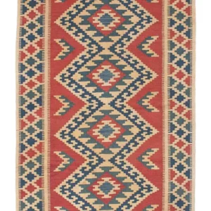 Kelimteppe - Orientalsk - 150 x 100 cm - flerfarget
