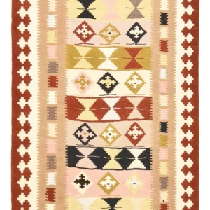 Kelimteppe - Orientalsk - 150 x 102 cm - flerfarget