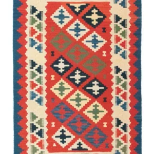 Kelimteppe - Orientalsk - 150 x 102 cm - flerfarget