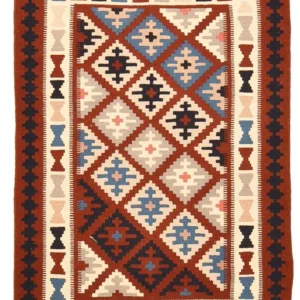 Kelimteppe - Orientalsk - 150 x 103 cm - flerfarget