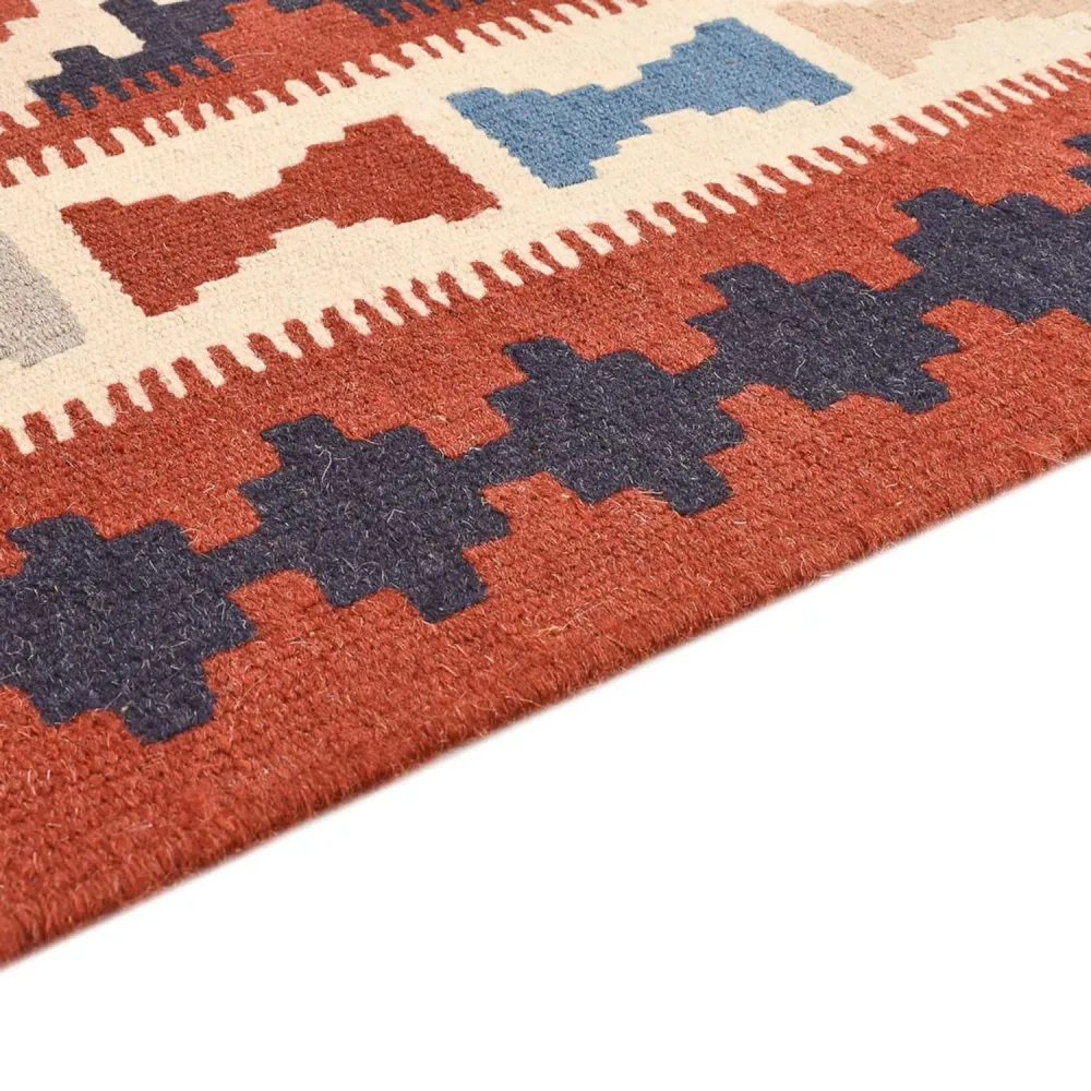 Kelimteppe - Orientalsk - 150 x 103 cm - flerfarget