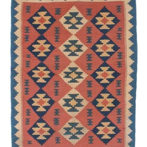 Kelimteppe - Orientalsk - 150 x 108 cm - rust