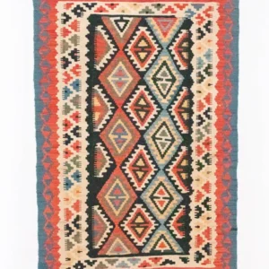 Kelimteppe - Orientalsk - 152 x 100 cm - brun