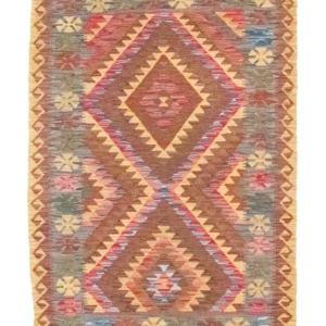 Kelimteppe - Orientalsk - 152 x 106 cm - brun