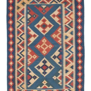 Kelimteppe - Orientalsk - 152 x 106 cm - flerfarget