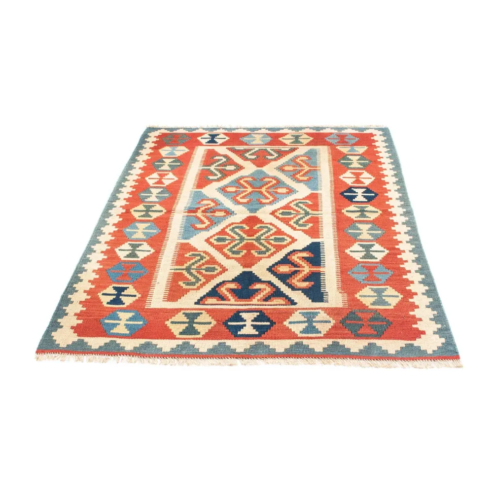 Kelimteppe - Orientalsk - 152 x 110 cm - rød
