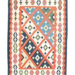 Kelimteppe - Orientalsk - 153 x 103 cm - beige