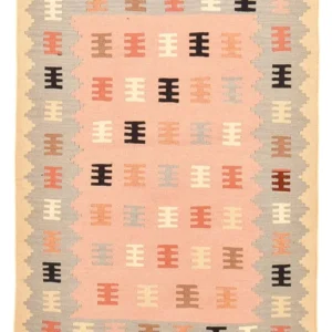 Kelimteppe - Orientalsk - 154 x 100 cm - flerfarget