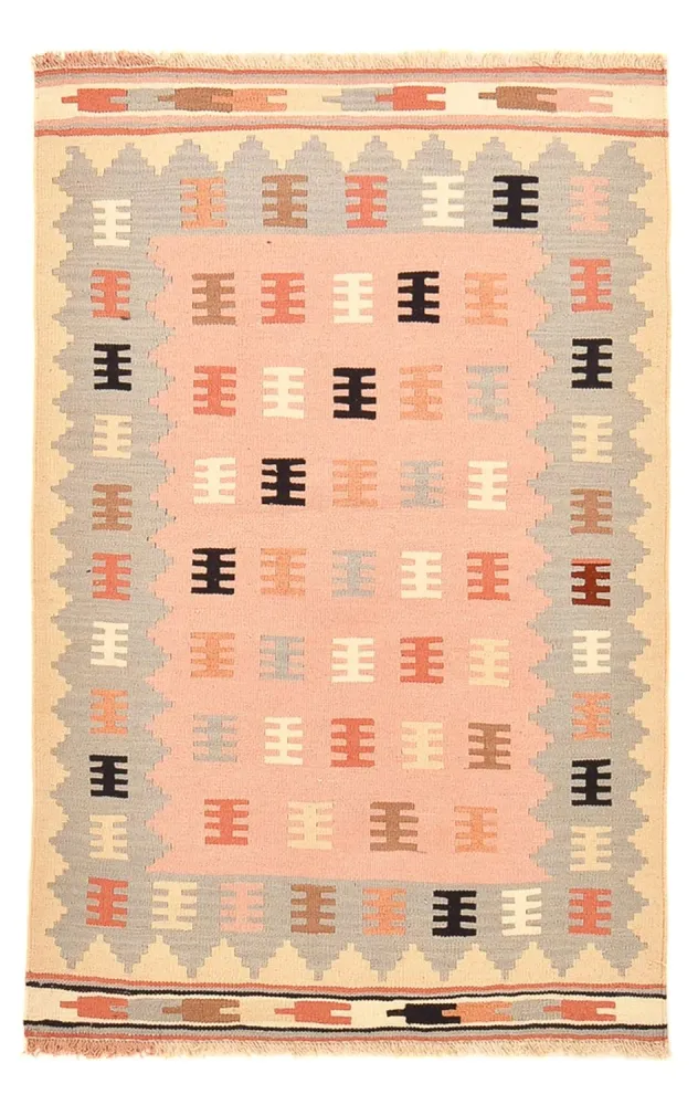 Kelimteppe - Orientalsk - 154 x 100 cm - flerfarget