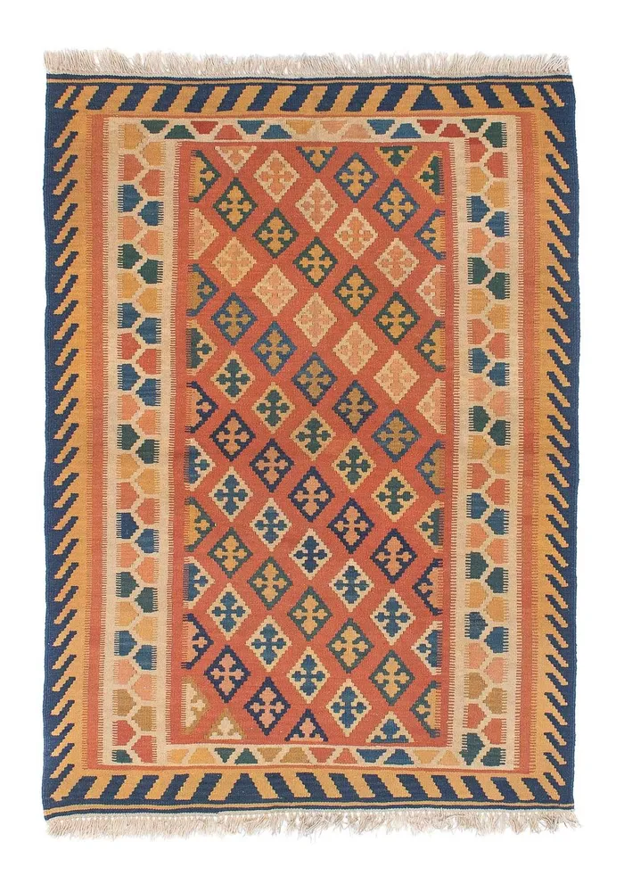 Kelimteppe - Orientalsk - 155 x 108 cm - flerfarget