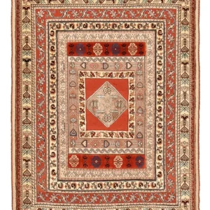 Kelimteppe - Orientalsk - 155 x 117 cm - flerfarget