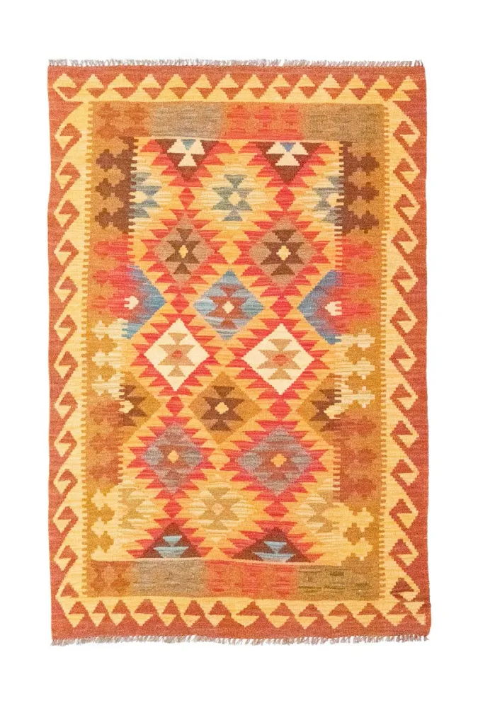Kelimteppe - Orientalsk - 155 x 99 cm - brun