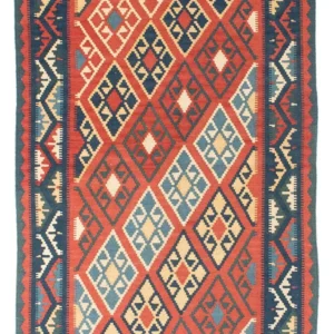 Kelimteppe - Orientalsk - 156 x 105 cm - rust