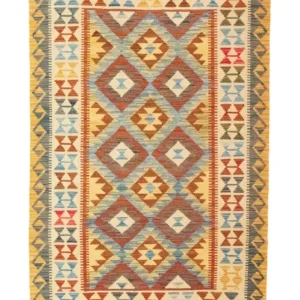 Kelimteppe - Orientalsk - 156 x 108 cm - beige