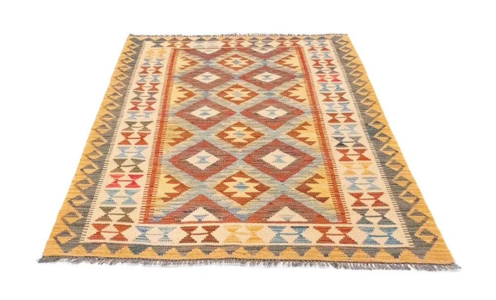 Kelimteppe - Orientalsk - 156 x 108 cm - beige