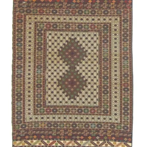Kelimteppe - Orientalsk - 157 x 100 cm - beige