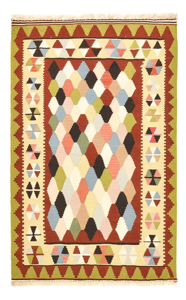 Kelimteppe - Orientalsk - 157 x 98 cm - flerfarget
