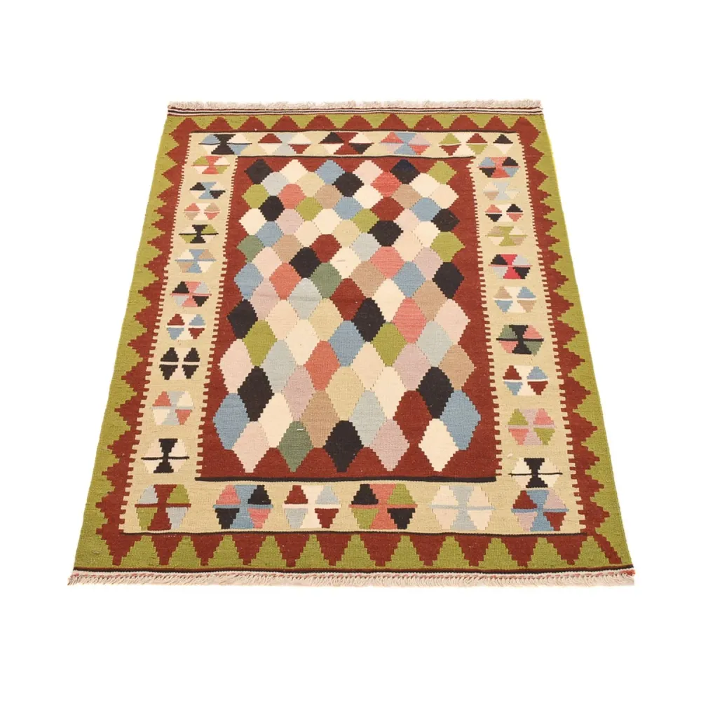 Kelimteppe - Orientalsk - 157 x 98 cm - flerfarget
