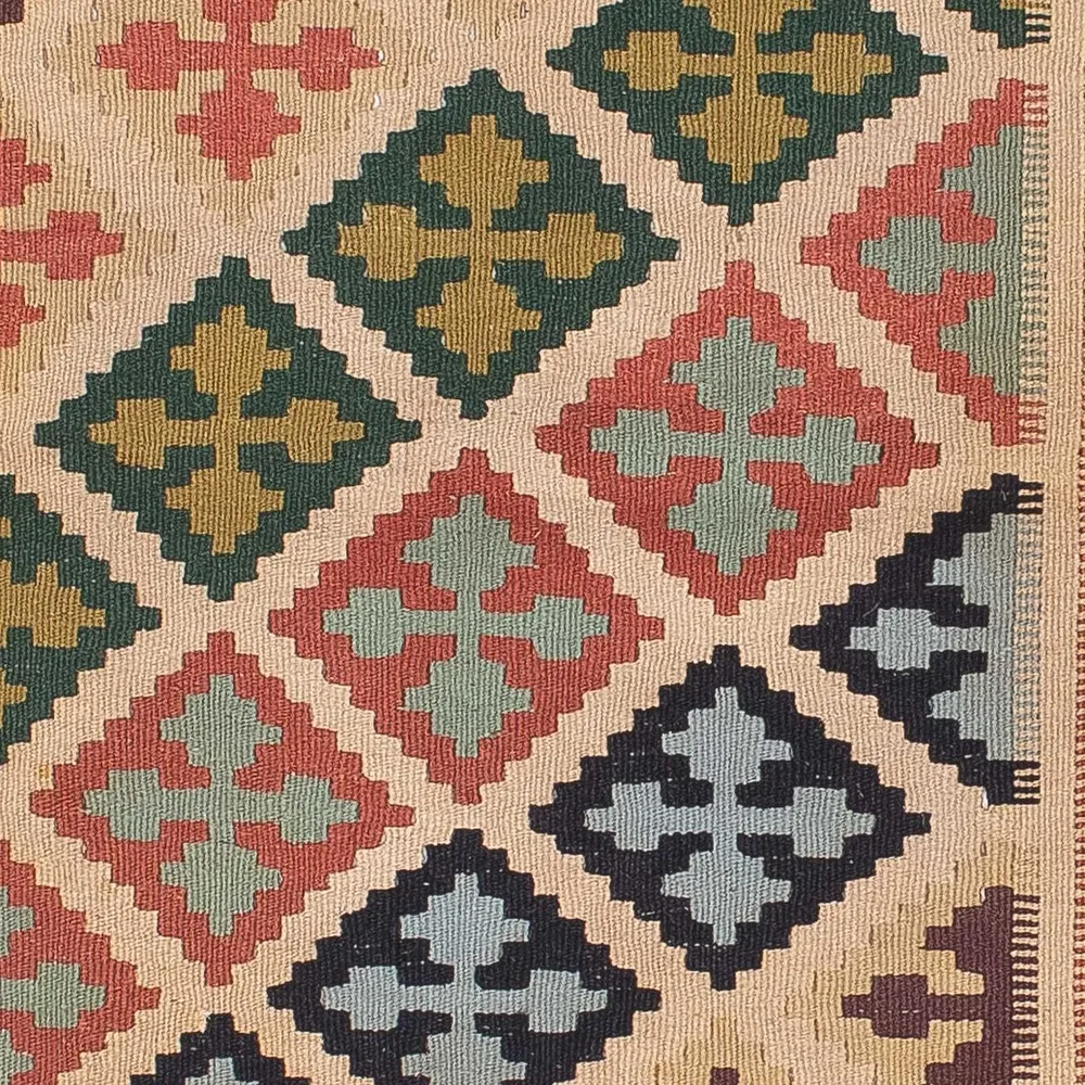 Kelimteppe - Orientalsk - 158 x 110 cm - flerfarget