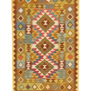 Kelimteppe - Orientalsk - 159 x 101 cm - beige