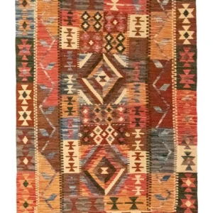 Kelimteppe - Orientalsk - 159 x 103 cm - flerfarget
