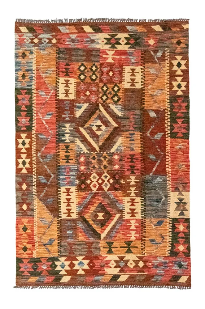 Kelimteppe - Orientalsk - 159 x 103 cm - flerfarget