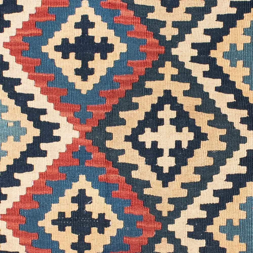 Kelimteppe - Orientalsk - 160 x 103 cm - blå