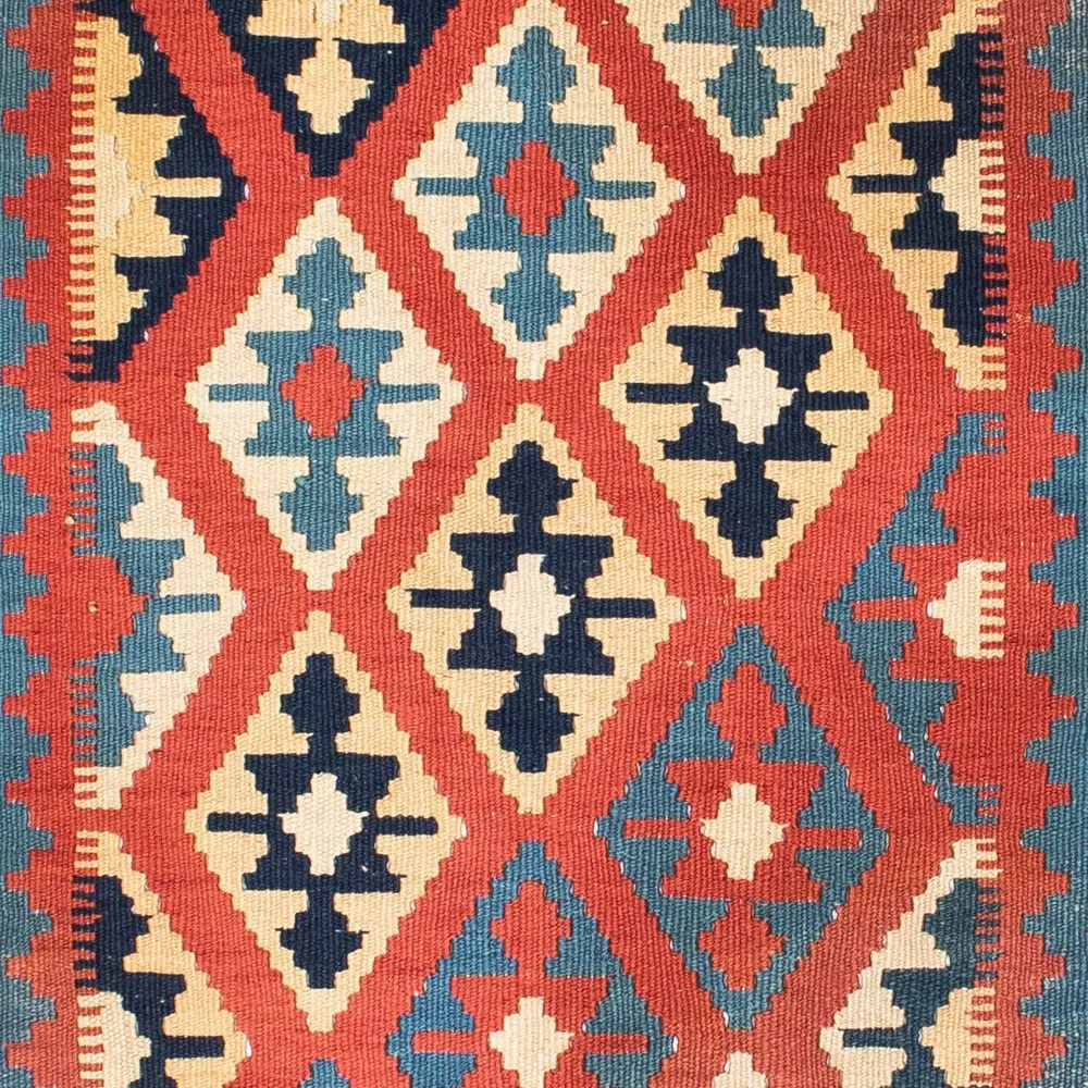 Kelimteppe - Orientalsk - 165 x 102 cm - rød